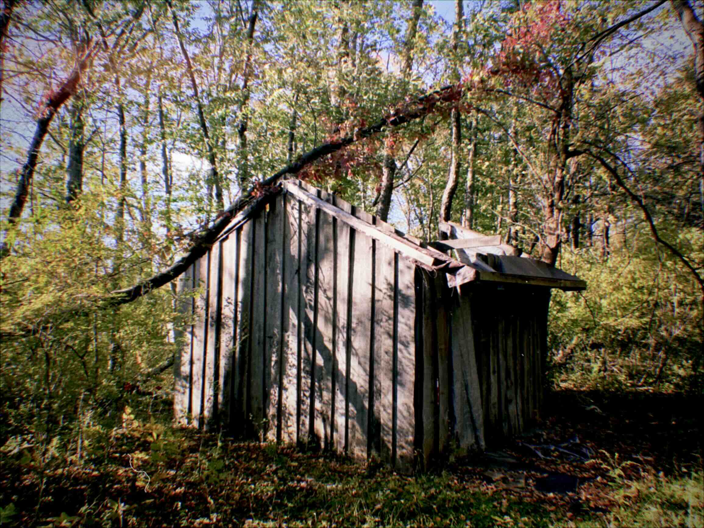 Suicide shed exterior